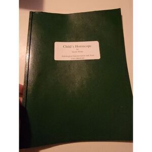 Child's Horoscope Reading Astro Numeric Text Portrait Astral Astrological